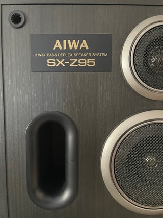 Altavoces AIWA SX-Z95 Negro
