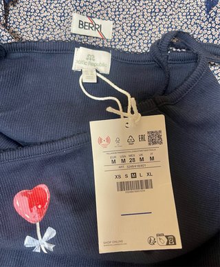 Top tirantes Pull&Bear +falda Vintage bolsillos *M