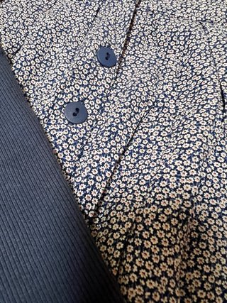 Top tirantes Pull&Bear +falda Vintage bolsillos *M