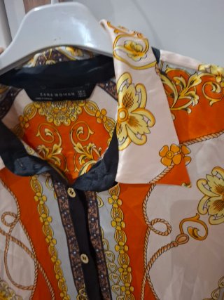 Vestido Zara Estampado