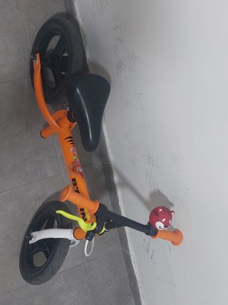 Bicicleta sin pedales B'TWIN naranja tigre nueva