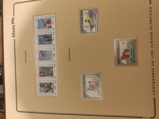 Collezione Francobolli Atlanta 1996 (3 Volumi)