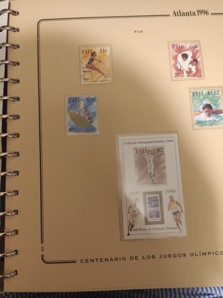 Collezione Francobolli Atlanta 1996 (3 Volumi)