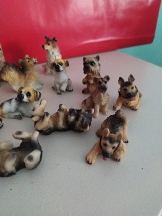 Lote 14 Perritos Miniatura Colección