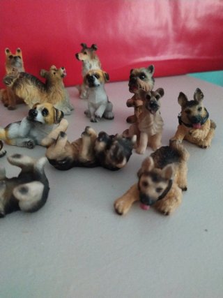 Lote 14 Perritos Miniatura Colección