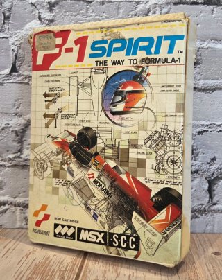 F-1 Spirit MSX Konami Versione Europea Chip SCC