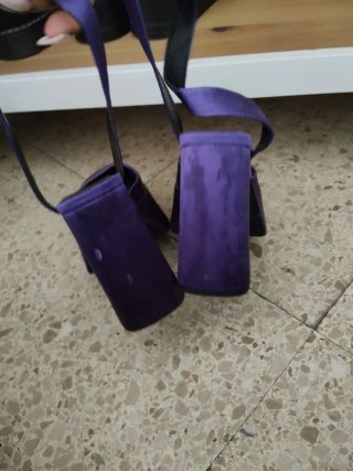 Zapatos Plataforma Bratz Morados