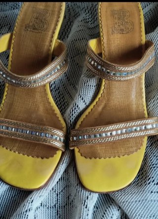 Sandalias Belén Doñate Piel Cuero Talla 37