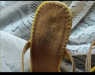 Sandalias Belén Doñate Piel Cuero Talla 37