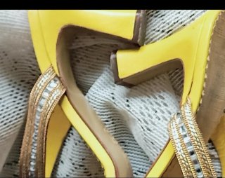Sandalias Belén Doñate Piel Cuero Talla 37