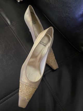Zapatos Stuart Weitzman Beige/Oro