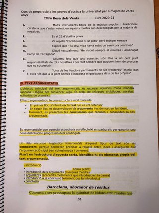 Libros curso prep. acceso a la universidad