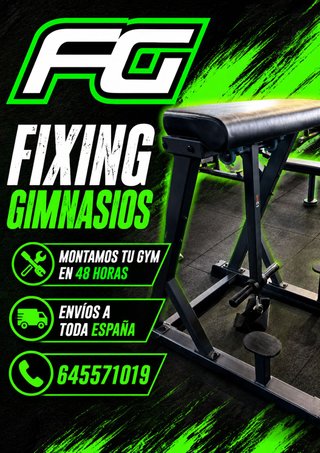 Máquinas de Gimnasio FG - Montaje y Envío