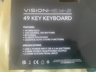 Teclado Portátil VISIONKAY 2 Verde