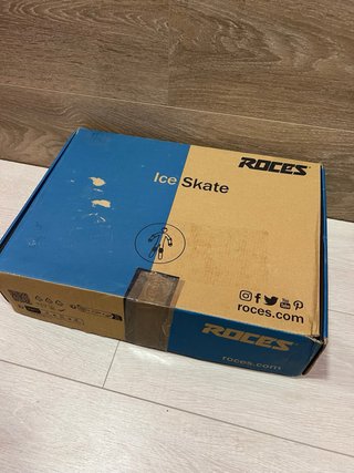Roces RSK 2 Pattini sul Ghiaccio Neri Taglia 39