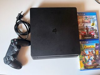 Ps4 Slim + Mando + 2 Juegos