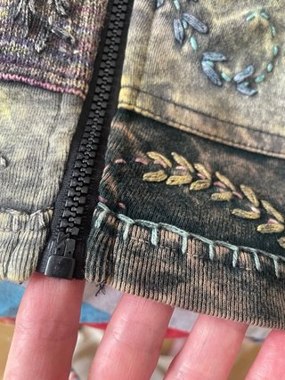 Chaleco Cosmic Patchwork Hippie Talla Única
