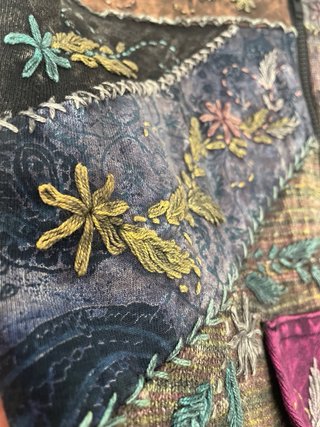 Chaleco Cosmic Patchwork Hippie Talla Única