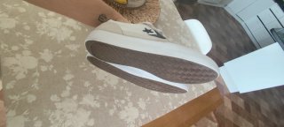 Converse Talla 37.5 Beige/Blanco
