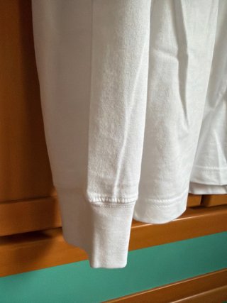Camiseta Jordan Manga Larga Hombre Blanca
