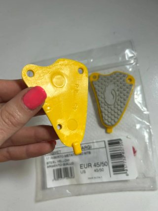 Rinsmet ARGI 17 Inserciones Metatarso MTB Amarillo