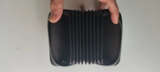 OFERTA SOLO HOY  Lote Cartera y Porta llaves Negro