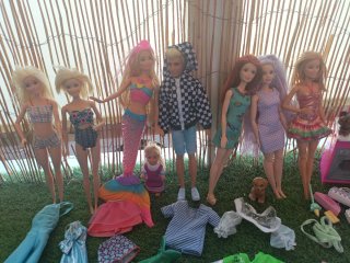 Gran lote de Barbie Envío!