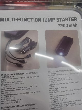 Arrancador Coche Multifunción Nor-Tec