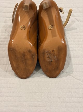 Michael Kors Botines Cuero Tacón Abierto