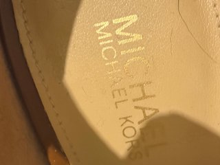 Michael Kors Botines Cuero Tacón Abierto
