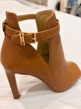 Michael Kors Botines Cuero Tacón Abierto