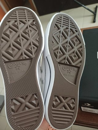 Zapatillas Converse plataforma mujer blancas