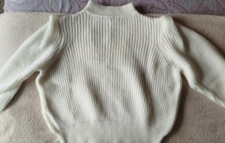 Jersey de punto beige
