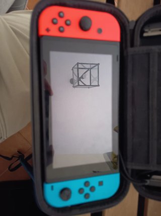 Nintendo Switch Azul y Naranja + Estuche