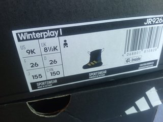 Botas de agua/invierno Adidas Winterplay I (26)