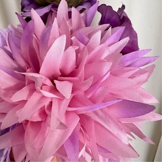 Ramillete Flamenca Rosa y lila