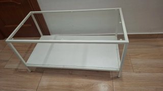 Mesas Nido VITTSJÖ IKEA Cristal y Metal