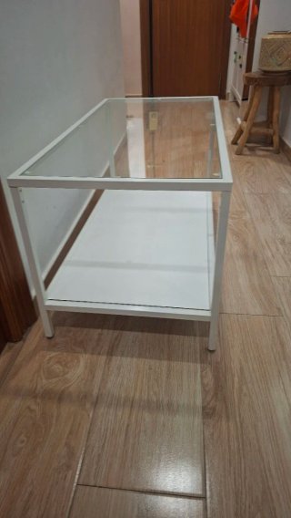 Mesas Nido VITTSJÖ IKEA Cristal y Metal