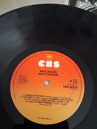 Mick Jagger She's The Boss Lp vinilo disco 33 rpm