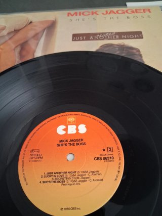 Mick Jagger She's The Boss Lp vinilo disco 33 rpm