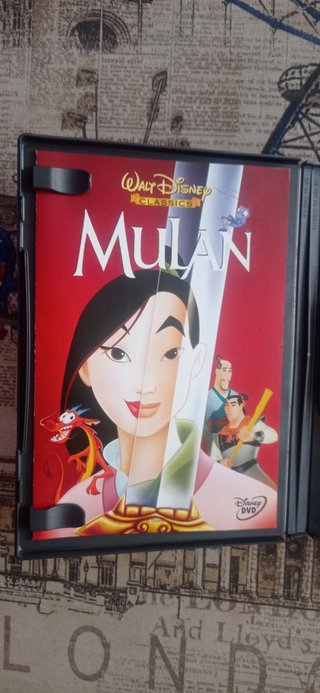 DVDs Mulán + Mulán 2 Primeras Ediciones Disney