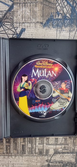 DVDs Mulán + Mulán 2 Primeras Ediciones Disney