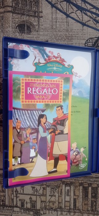 DVDs Mulán + Mulán 2 Primeras Ediciones Disney