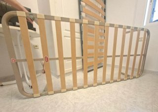 2 Estructuras Camas Individuales Metálica y Madera