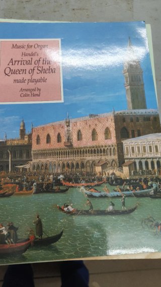 Partitura Handel's Arrival of the Queen of Sheba