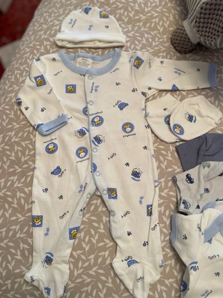 Lote Ropa Bebé Niño 1-3 Meses