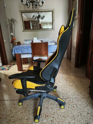 Silla Gaming/Oficina con Reposapiés
