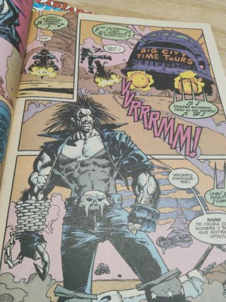 Comics serie de 4 n° LOBO GLADIADORES ESTELARES