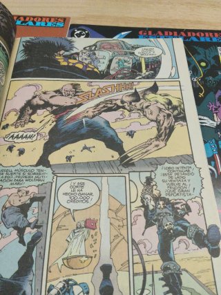 Comics serie de 4 n° LOBO GLADIADORES ESTELARES