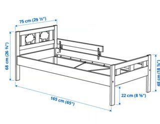 2 Camas Infantiles Ikea Kritter